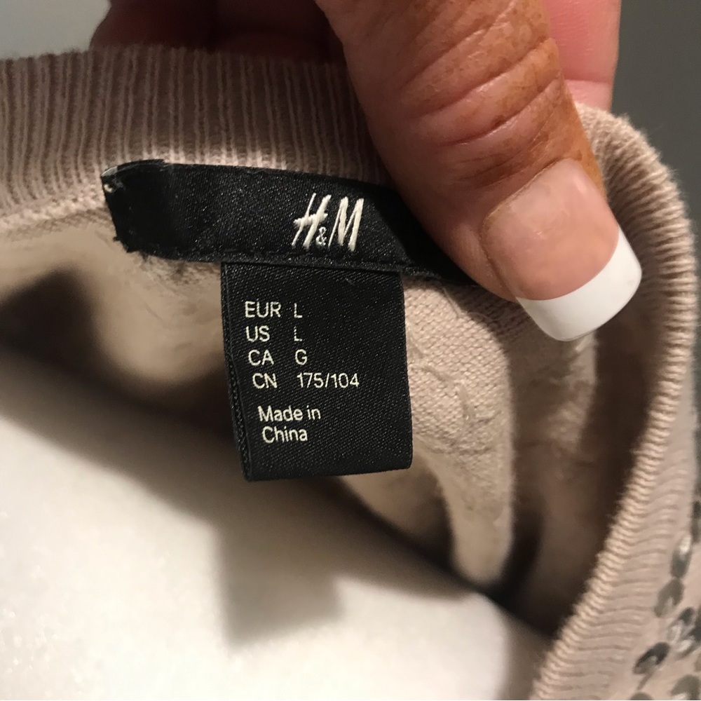 H&M Sequin Top - image 4